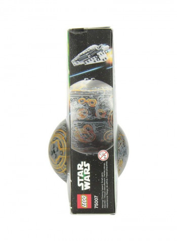74-Piece Star Wars Republic Assault Ship And Coruscant Buliding Toy Set 75007