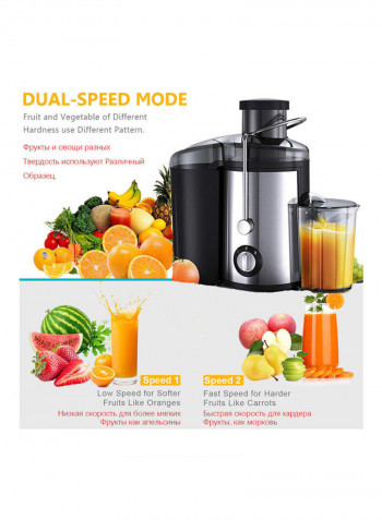 Table Electric Juicer 800W 1500 ml 800 W H33A Black