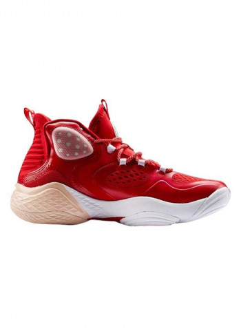 Men's Quickfoam Lite Professional Basketball Sneakers Red/White
