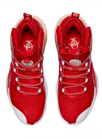 Men's Quickfoam Lite Professional Basketball Sneakers Red/White