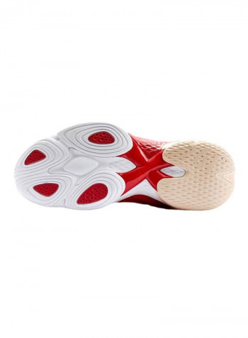 Men's Quickfoam Lite Professional Basketball Sneakers Red/White