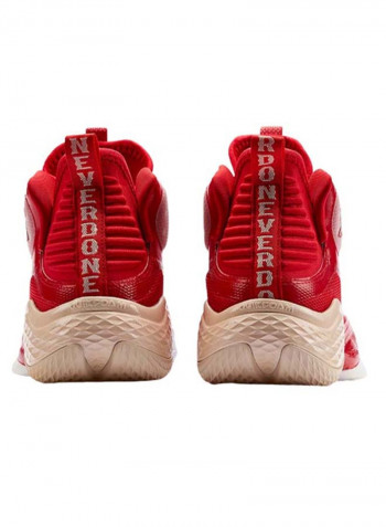 Men's Quickfoam Lite Professional Basketball Sneakers Red/White