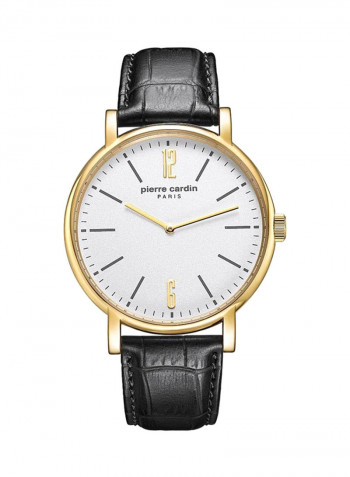 Men's Leather Analog Watch A.PC902251F02U