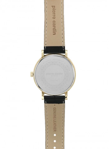 Men's Leather Analog Watch A.PC902251F02U