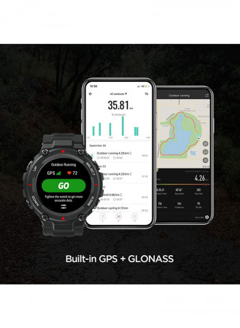 T-Rex Smartwatch Rock Black