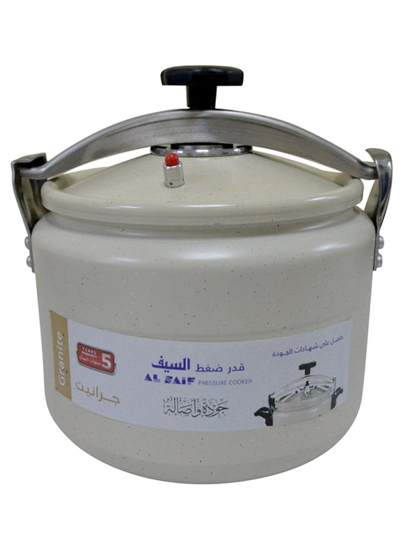 Al Saif Granite Pressure Cooker beige 20L