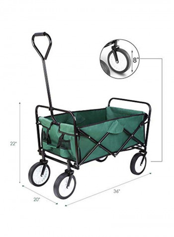 Folding Camping Multi Function Outdoor Wagon 85x50x80cm