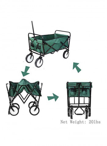 Folding Camping Multi Function Outdoor Wagon 85x50x80cm
