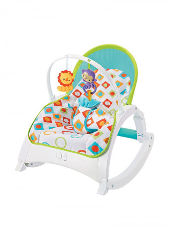 Fiddle Diddle Baby Bouncer Cum Rocker 64x50x47centimeter