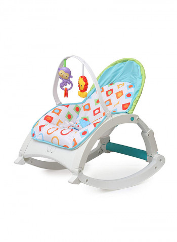 Fiddle Diddle Baby Bouncer Cum Rocker 64x50x47centimeter