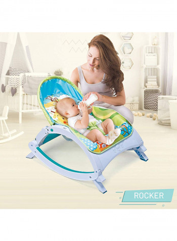Fiddle Diddle Baby Bouncer Cum Rocker 64x50x47centimeter