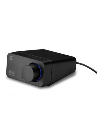 Sennheiser GSX 300 Gaming DacExternal Sound Card For PS4/PS5/XOne/XSeries/NSwitch/PC Black