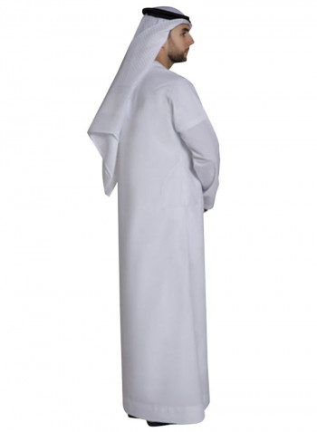 ثوب عربي كندورة أبيض