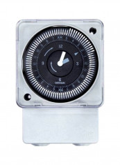 Grasslin Electromechanical Time Control White/Clear/Black 4.8x3.2x3.2inch