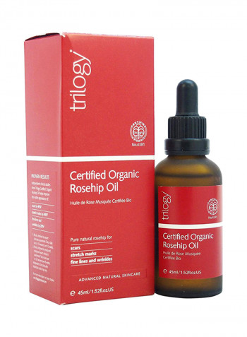 Certified Organic Rosehip Oil 1.52ounce