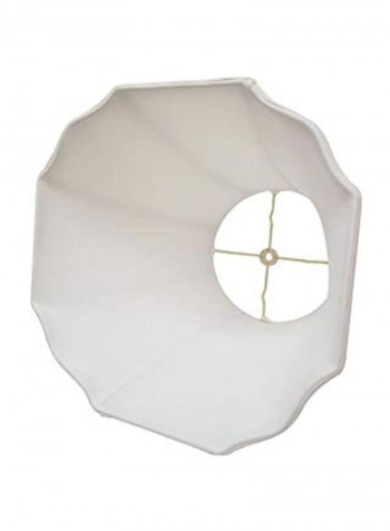 Flare Bottom Lampshade White