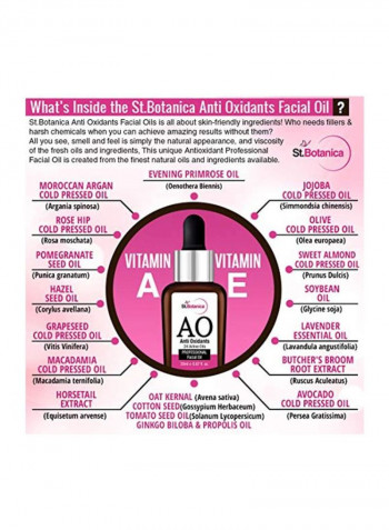 Anti Oxidant Professional Facial Oil 20ml