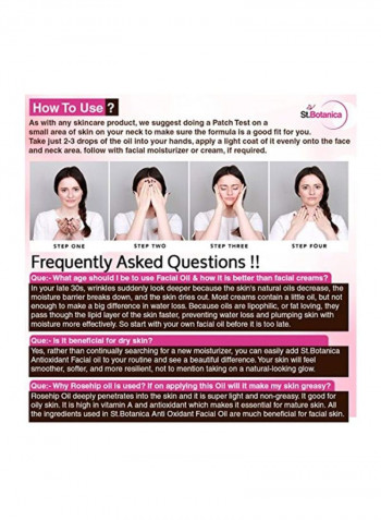 Anti Oxidant Professional Facial Oil 20ml