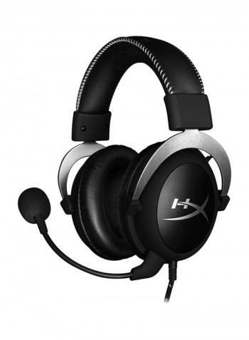 HyperX Cloud Wired Over-Ear Gaming Headset With Mic For PS4/PS5/XOne/XSeries/NSwitch/PC Black