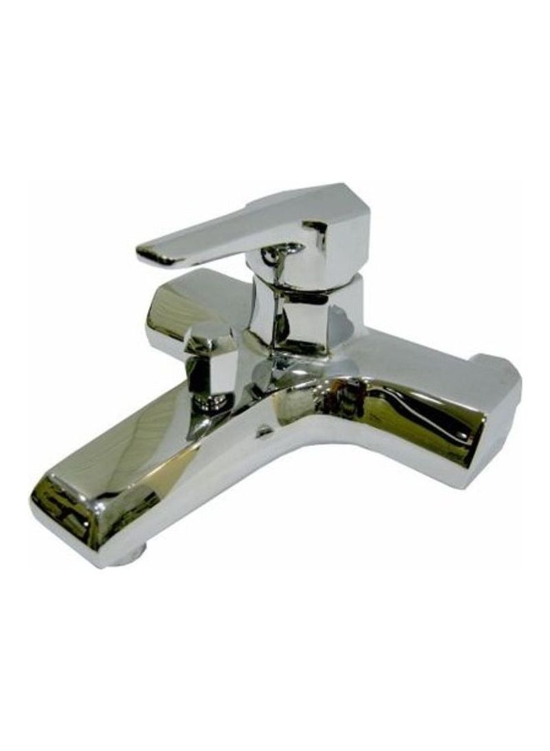 Wall Mounted Hot And Cold Water Shower Mixer Silver 4.5kg