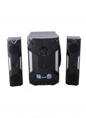 2.1-Channel Multimedia Speaker System With USB - SD Card Slots And FM Radio - Bluetooth GMS8507 Black reviews 2.1-Channel Multimedia Speaker System With USB - SD Card Slots And FM Radio - Bluetooth GMS8507 Black