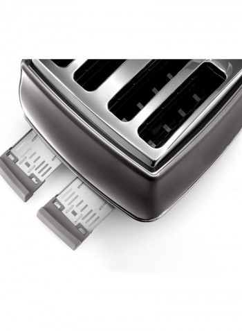 2-slice Icona Metallics Toaster CTOT2003.GY Grey/Silver