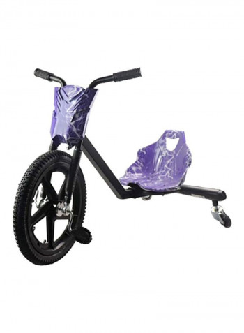 360-Drift Tricycle With Pedal 90x60x65cm
