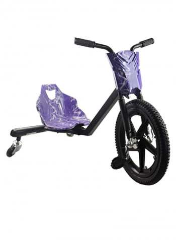 360-Drift Tricycle With Pedal 90x60x65cm