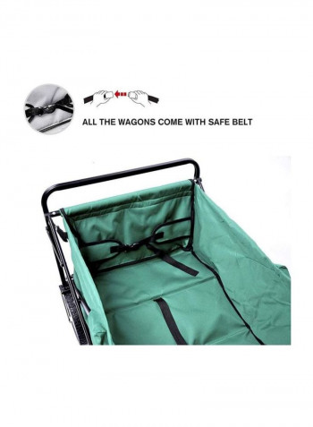 Multi-Function Outdoor Folding Push Wagon Cart