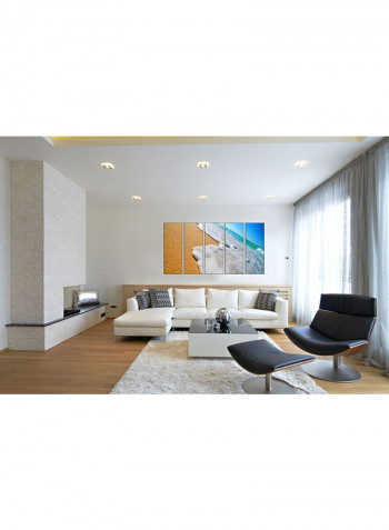 5-Piece Framed Canvas Wall Art Painting Multicolour 63x32inch