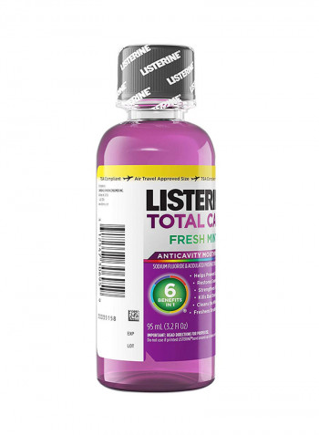 Pack Of 24 Total Care Anticavity Mouthwash-Fresh Mint Purple 24 x 3.2ounce