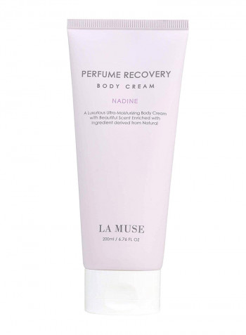 Perfume Recovery Body Nadine Cream 200ml