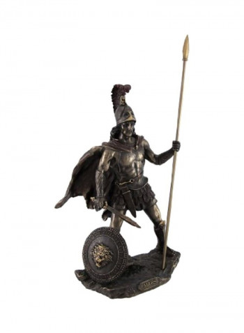 Roman Statue Brown 13.25x6.75x4inch