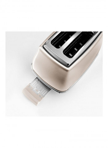 2-slice Icona Metallics Toaster CTOT2003.BG Beige