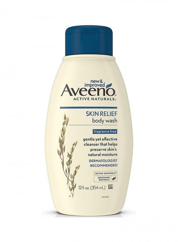 Active Naturals Skin Relief Body Wash Fragrance Free 12 Oz (Pack Of 6)