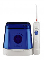 Interplak Water Flossing System With 5 Attachment Blue/Silver