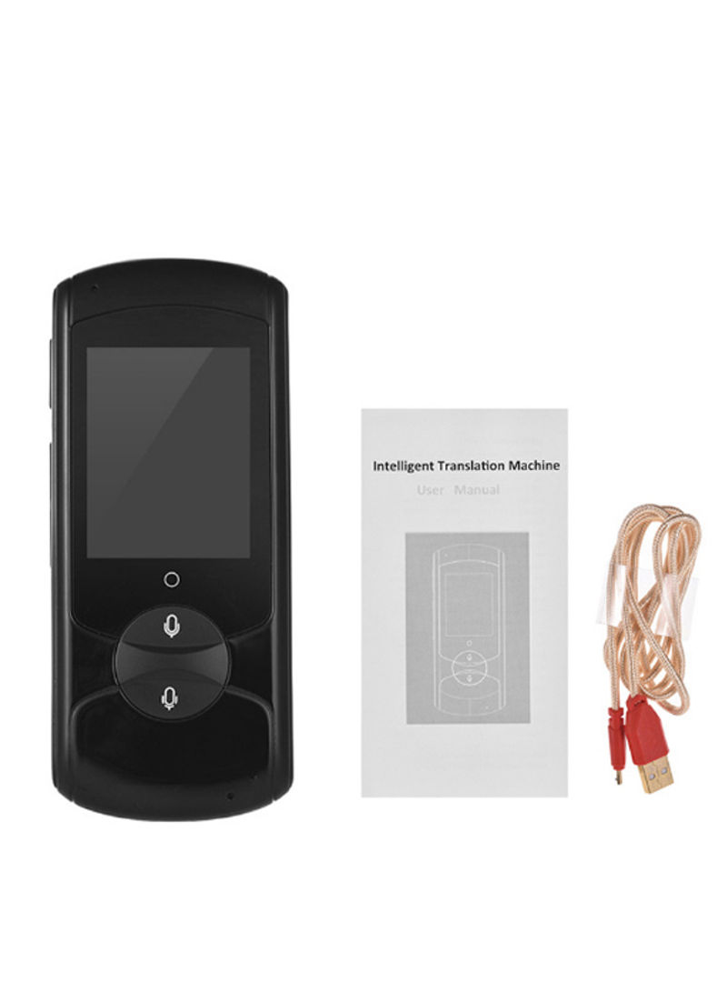 Portable Smart Multi Language Voice Translator Kit Multicolour