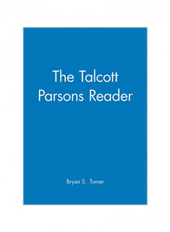 Talcott Parsons Reader Paperback