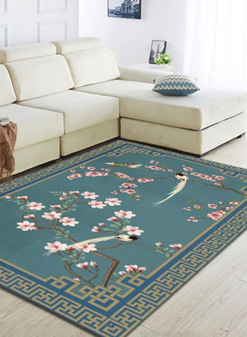 Wash Painting Classic Household Cute Rug Green 80*180 (W*L)cmcm