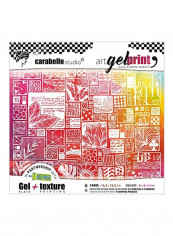 Gel Plate And Rubber Texture Plate Kit Yellow/Red/White reviews Gel Plate And Rubber Texture Plate Kit Yellow/Red/White