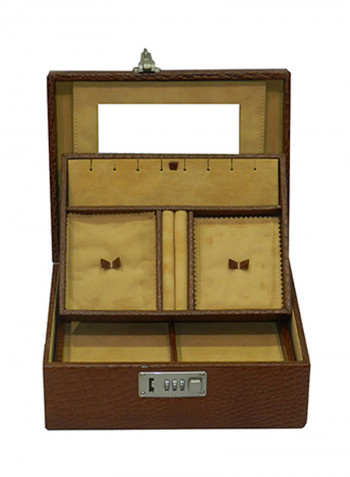 Genuine Leather Designer Jewellery Box