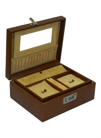 Genuine Leather Designer Jewellery Box