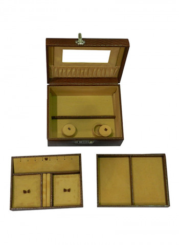 Genuine Leather Designer Jewellery Box