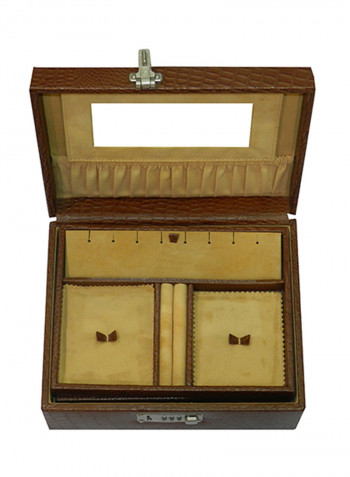 Genuine Leather Designer Jewellery Box