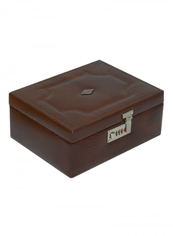 Genuine Leather Designer Jewellery Box