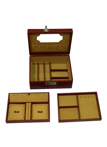 Genuine Leather Designer Jewellery Box