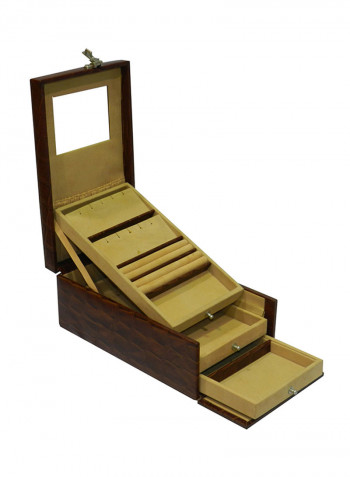 Genuine Leather Designer Jewellery Box