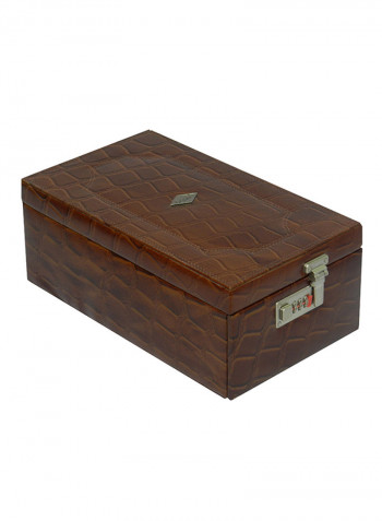 Genuine Leather Designer Jewellery Box