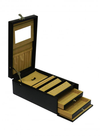 Genuine Leather Designer Jewellery Box