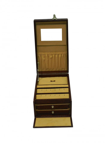 Genuine Leather Designer Jewellery Box